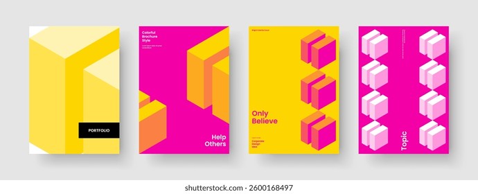 Isolated Background Layout. Geometric Brochure Design. Abstract Book Cover Template. Banner. Report. Flyer. Poster. Business Presentation. Journal. Leaflet. Handbill. Portfolio. Pamphlet