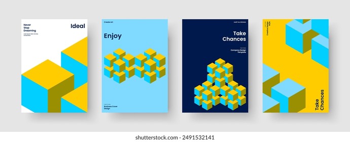 Isolated Background Layout. Geometric Business Presentation Design. Creative Book Cover Template. Poster. Banner. Brochure. Report. Flyer. Magazine. Portfolio. Pamphlet. Catalog. Journal