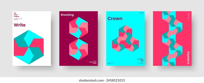 Isolated Background Layout. Geometric Report Template. Abstract Book Cover Design. Poster. Business Presentation. Banner. Brochure. Flyer. Leaflet. Notebook. Magazine. Catalog. Journal. Portfolio