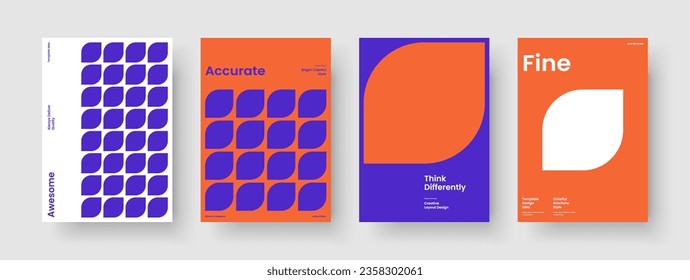 Diseño de fondo aislado. Diseño moderno de portada de libros. Plantilla de folleto creativo. Volante. Presentación de negocios. Cartel. Cartel. Informe. Publicidad. Cartera. Identidad de marca. Boletín informativo. Revista