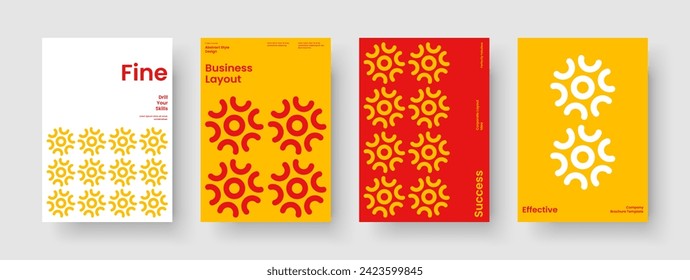 Isolated Background Layout. Modern Report Design. Creative Poster Template. Flyer. Book Cover. Brochure. Banner. Business Presentation. Pamphlet. Portfolio. Brand Identity. Magazine. Journal
