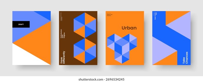 Isolated Background Layout. Modern Report Design. Geometric Brochure Template. Business Presentation. Banner. Book Cover. Flyer. Poster. Journal. Notebook. Newsletter. Leaflet. Handbill. Pamphlet