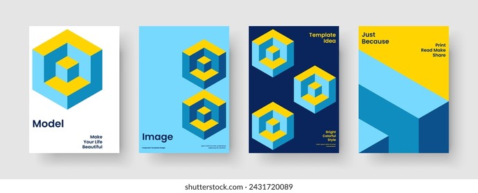 Vorlage für isolierten Hintergrund. In: Abstract Brochure Design. Geometrisches Bannerlayout. Flyer. Geschäftspräsentation. Poster. Bericht. Buchumschlag. Notebook. Broschüre. Werbung. Katalog. Mappe