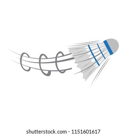 Isolated badminton shuttlecock icon
