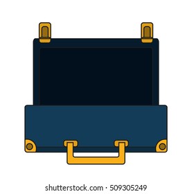 Isolated bag of baggage concept