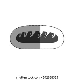 Isolated baguette  design