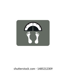 Isolated Balance Outline. Dieting Vector Element Can Be Used For Court, Balance, Scale Design Concept.