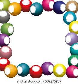 Isolated ball of billiard design