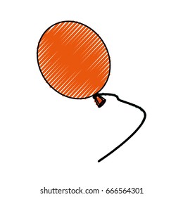 isolated Balloon cartoon