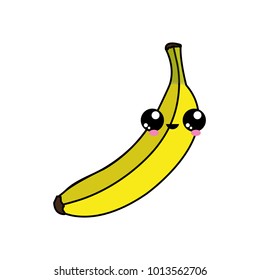 Isolated banana design