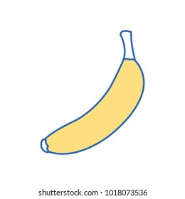 Isolated banana design