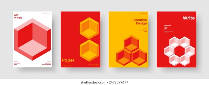 Isolated Banner Design. Abstract Flyer Template. Creative Poster Layout. Report. Background. Brochure. Book Cover. Business Presentation. Portfolio. Newsletter. Advertising. Leaflet. Notebook