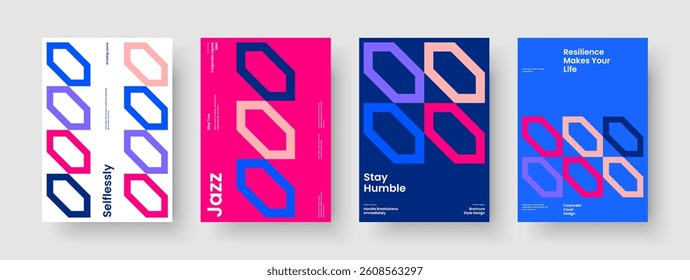 Isolated Banner Design. Modern Brochure Template. Geometric Book Cover Layout. Background. Poster. Report. Business Presentation. Flyer. Advertising. Catalog. Handbill. Notebook. Journal. Magazine