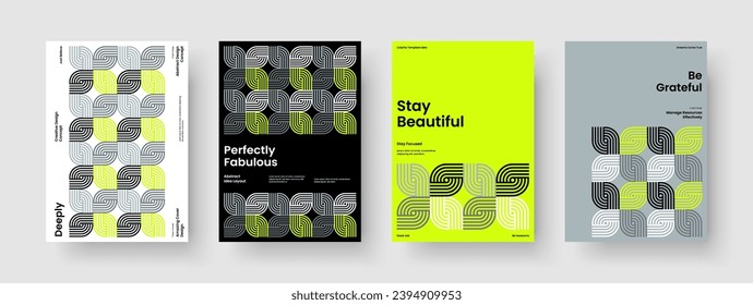 Einzelnes Bannerdesign. Moderne Flugvorlage. Geometrisches Geschäftspräsentationslayout. Buchcover. Bericht. Hintergrund. Poster. Broschüre. Handbrief. Packungsbeilage beachten. Pamphlet. Newsletter. Katalog. Werbung
