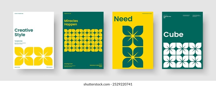 Design de banner isolado. Modelo de Panfleto Moderno. Layout de cartaz geométrico. Brochura. Relatório. Apresentação de negócios. Histórico. Capa de Livro. Carteira. Diário. Notebook. Publicidade. Revista