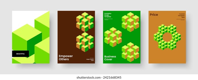Diseño de pancartas aisladas. Plantilla de fondo abstracta. Diseño de informe creativo. Cartel. Volante. Folleto. Presentación de negocios. Portada del libro. Identidad de marca. Boletín informativo. Cartera. Folleto. Revista