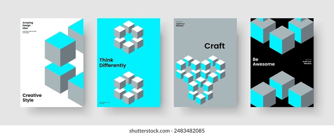 Isolated Banner Layout. Creative Poster Design. Geometric Book Cover Template. Brochure. Business Presentation. Background. Report. Flyer. Newsletter. Notebook. Handbill. Magazine. Portfolio