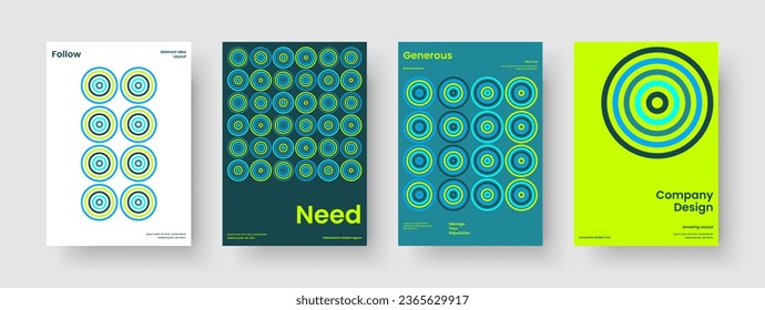 Diseño de pancartas aisladas. Plantilla de informe creativo. Diseño moderno de presentaciones de negocios. Folleto. Volante. Cartel. Antecedentes. Portada del libro. Cartera. Billete. Folleto. Cuaderno. Diario. Revista
