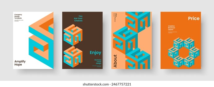 Isolated Banner Layout. Geometric Business Presentation Template. Creative Report Design. Poster. Background. Book Cover. Flyer. Brochure. Pamphlet. Advertising. Portfolio. Notebook. Handbill
