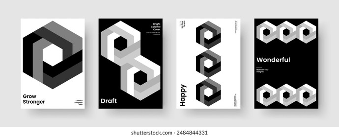 Isolated Banner Layout. Modern Book Cover Template. Geometric Background Design. Flyer. Poster. Brochure. Business Presentation. Report. Advertising. Catalog. Magazine. Brand Identity. Notebook
