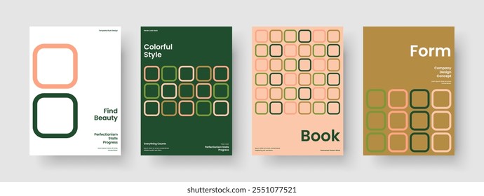 Isolated Banner Layout. Modern Book Cover Template. Abstract Business Presentation Design. Brochure. Flyer. Poster. Background. Report. Pamphlet. Handbill. Leaflet. Portfolio. Notebook