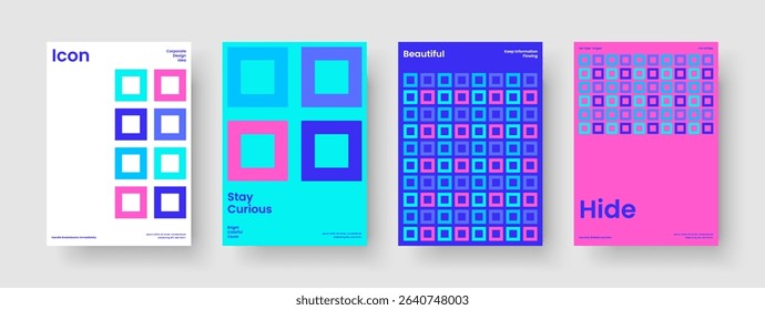Isolated Banner Layout. Modern Book Cover Template. Abstract Report Design. Background. Business Presentation. Brochure. Poster. Flyer. Handbill. Catalog. Magazine. Portfolio. Advertising. Notebook