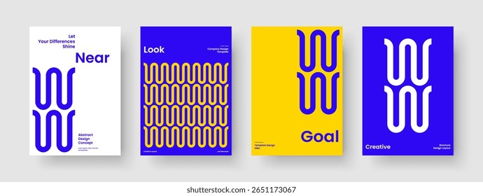 Isolated Banner Layout. Modern Poster Design. Abstract Business Presentation Template. Report. Brochure. Book Cover. Flyer. Background. Journal. Portfolio. Newsletter. Advertising. Notebook