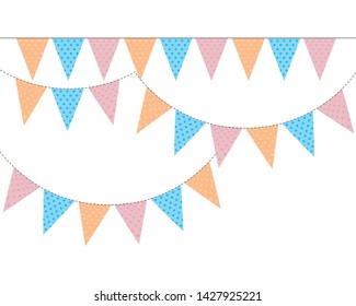 Isolated banner pennant design vector illustration