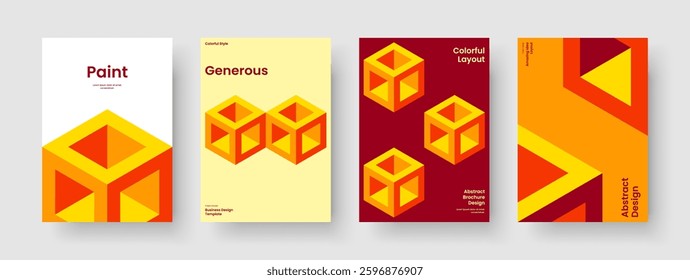 Isolated Banner Template. Abstract Background Layout. Geometric Report Design. Flyer. Book Cover. Business Presentation. Poster. Brochure. Handbill. Portfolio. Newsletter. Notebook. Advertising