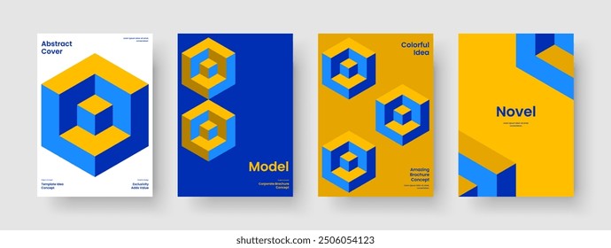 Isolated Banner Template. Abstract Book Cover Design. Geometric Poster Layout. Report. Brochure. Flyer. Business Presentation. Background. Brand Identity. Handbill. Magazine. Advertising. Pamphlet