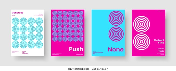 Isolierte Bannervorlage. Abstrakter Berichtsentwurf. Kreatives Posterlayout. Flyer. Geschäftspräsentation. Buchumschlag. Hintergrund. Broschüre. Broschüre. Werbung. Packungsbeilage. Newsletter. Notebook