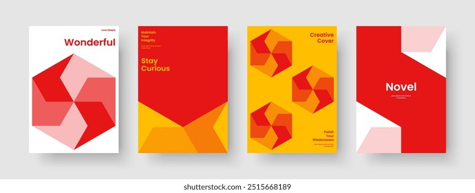 Isolierte Bannervorlage. Kreatives Buchcover-Design. Geometrisches Hintergrundlayout. Poster. Broschüre. Flyer. Bericht. Geschäftspräsentation. Handzettel Packungsbeilage. Portfolio. Notebook. Werbung