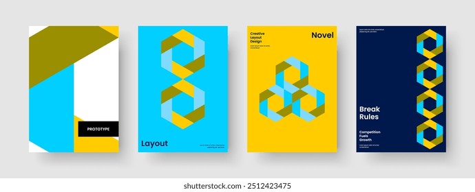 Isolated Banner Template. Geometric Book Cover Design. Modern Business Presentation Layout. Report. Poster. Background. Brochure. Flyer. Pamphlet. Advertising. Notebook. Newsletter. Brand Identity