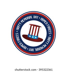 Isolated banner with text and a traditional hat