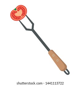 Isolated barbecue fork design vector illustration