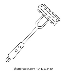 Isolated barbecue fork design vector illustration