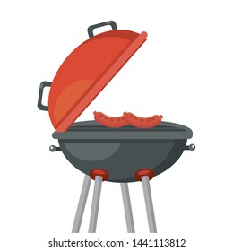 Isolated barbecue grill design vector illustration