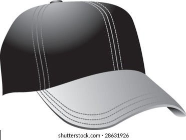 isolated baseball cap