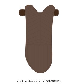 Isolated baseball protection equipment on a white background, vector illustration