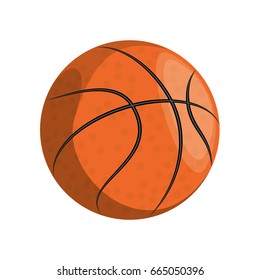 isolated basket ball