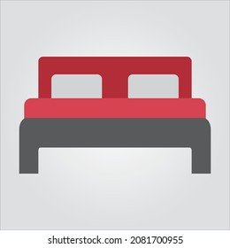 Isolated Bed Set Color Vector Images Transparent Scalable Vector Graphic Icon