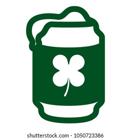 Isolated beer can icon