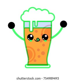 Isolated beer design