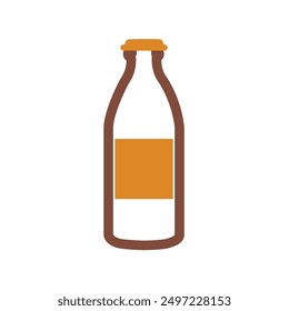 Isolated beer icon Alcoholic beverage Vector illustration