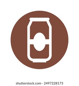 Isolated beer icon sticker Vector illustration