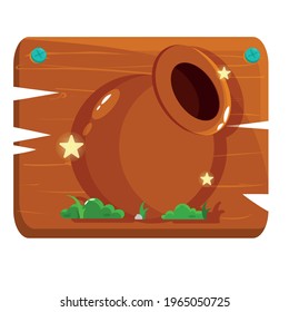Isolated beer wood saitn patricks day ireland icon- Vector