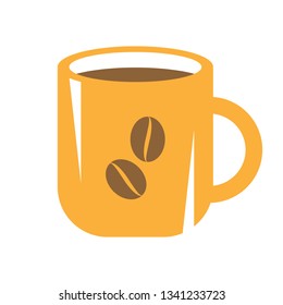 Isolated beverage icon. Coffee or tea cup.