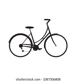 Isolated bicycle icon