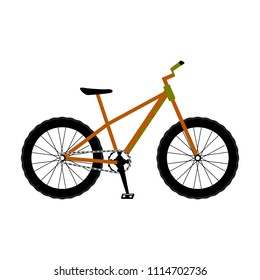 Isolated bicycle icon