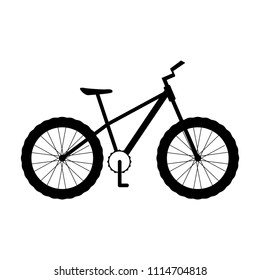 Isolated bicycle icon